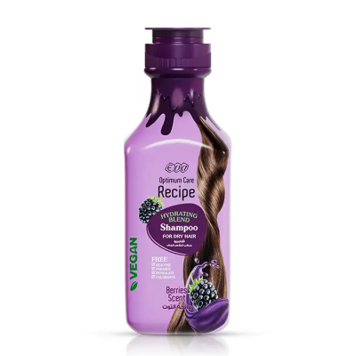 EVA OPTIMUM CARE RECIPE BERRIES SCENT HYDRATING BLEND — SHAMPOO FOR DRY HAIR 350 ML